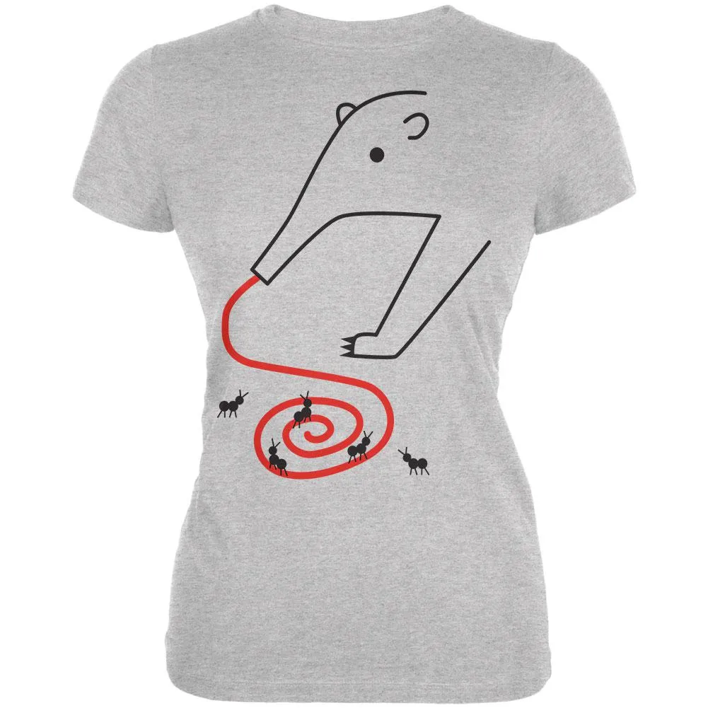 Anteater Ant Eater Tongue Juniors Soft T Shirt
