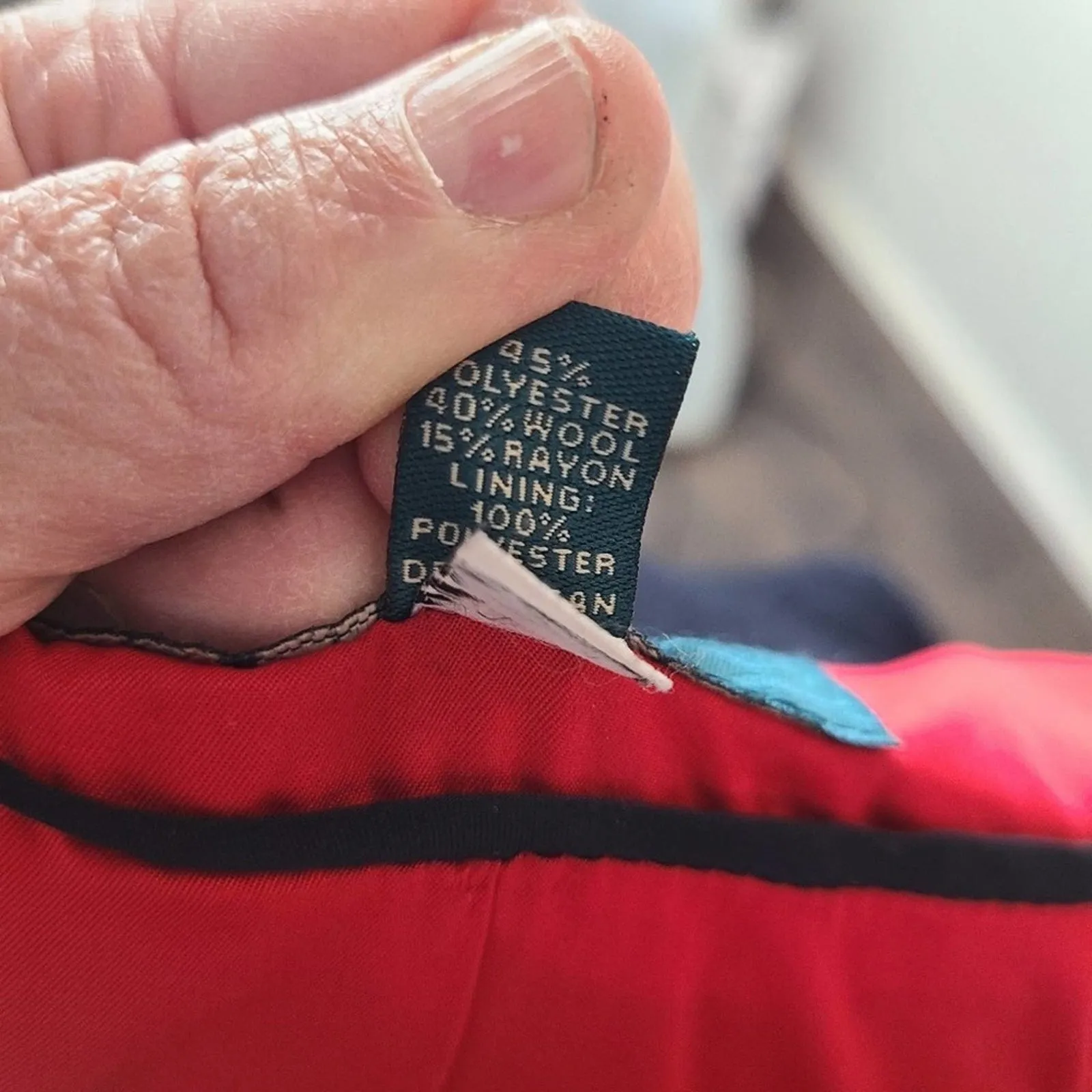 Bitten by SJP Navy Wool Jacket