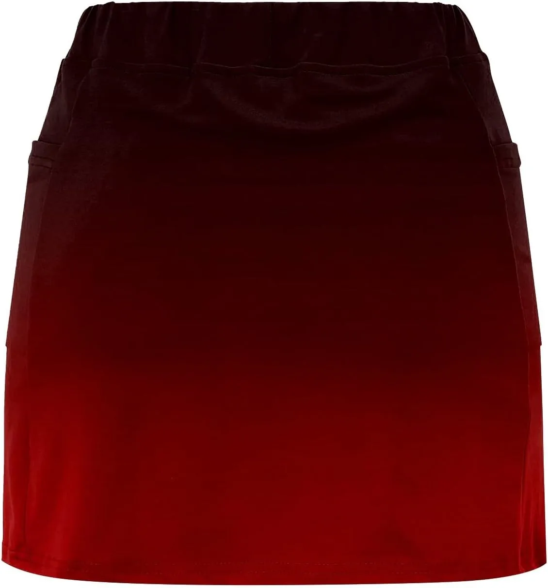Black Skirt for Women Solid Mid Waist Culottes Short Skirts Skinny Pants High Waisted Tennis Skirt Black Skirt for