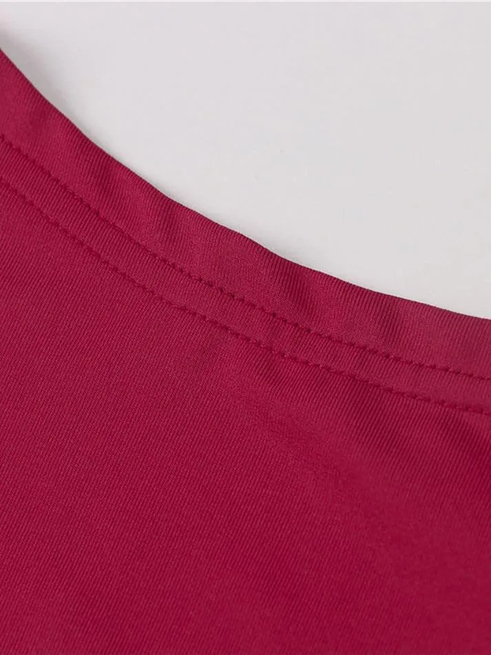 Bonnyshow Convertible Open Back Crop Top