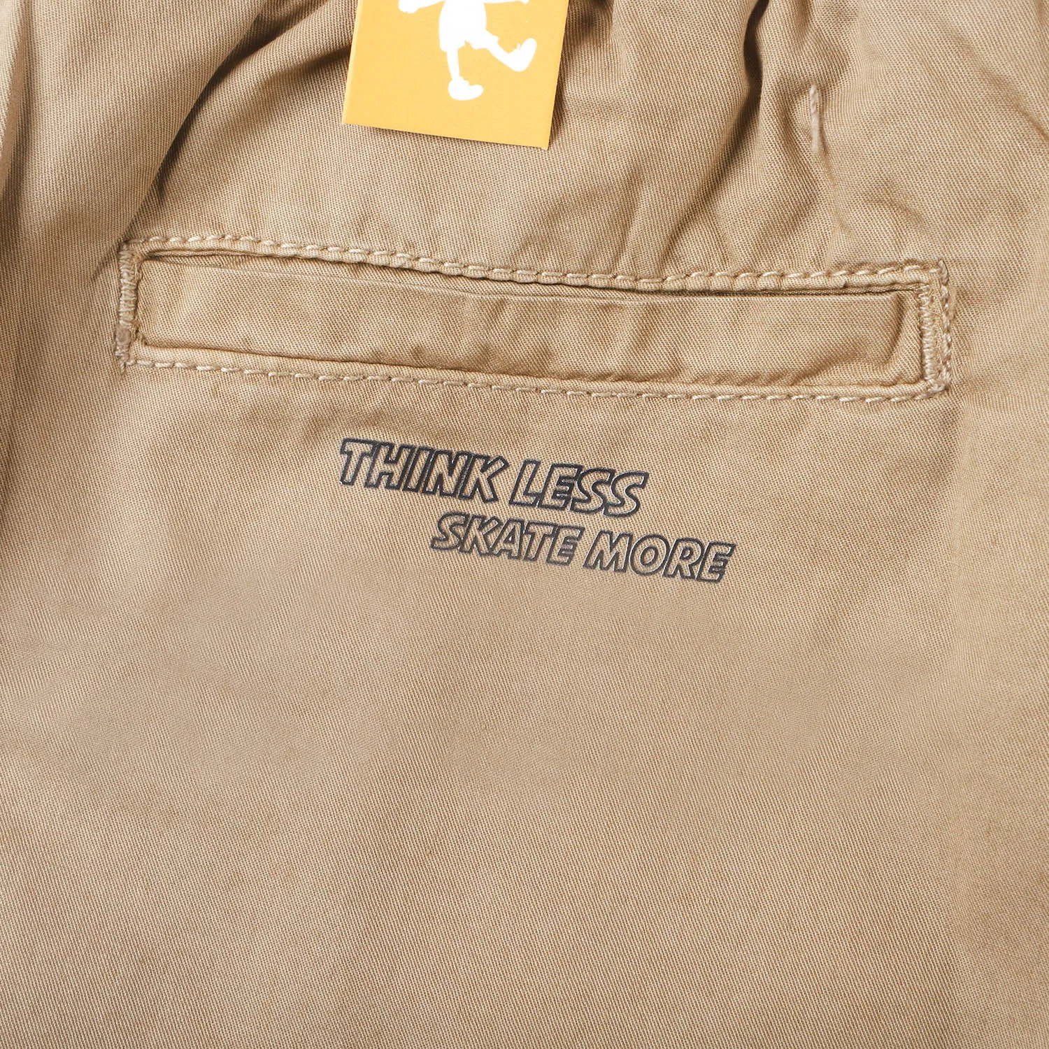 Boys Cotton Short Skate - KHAKI
