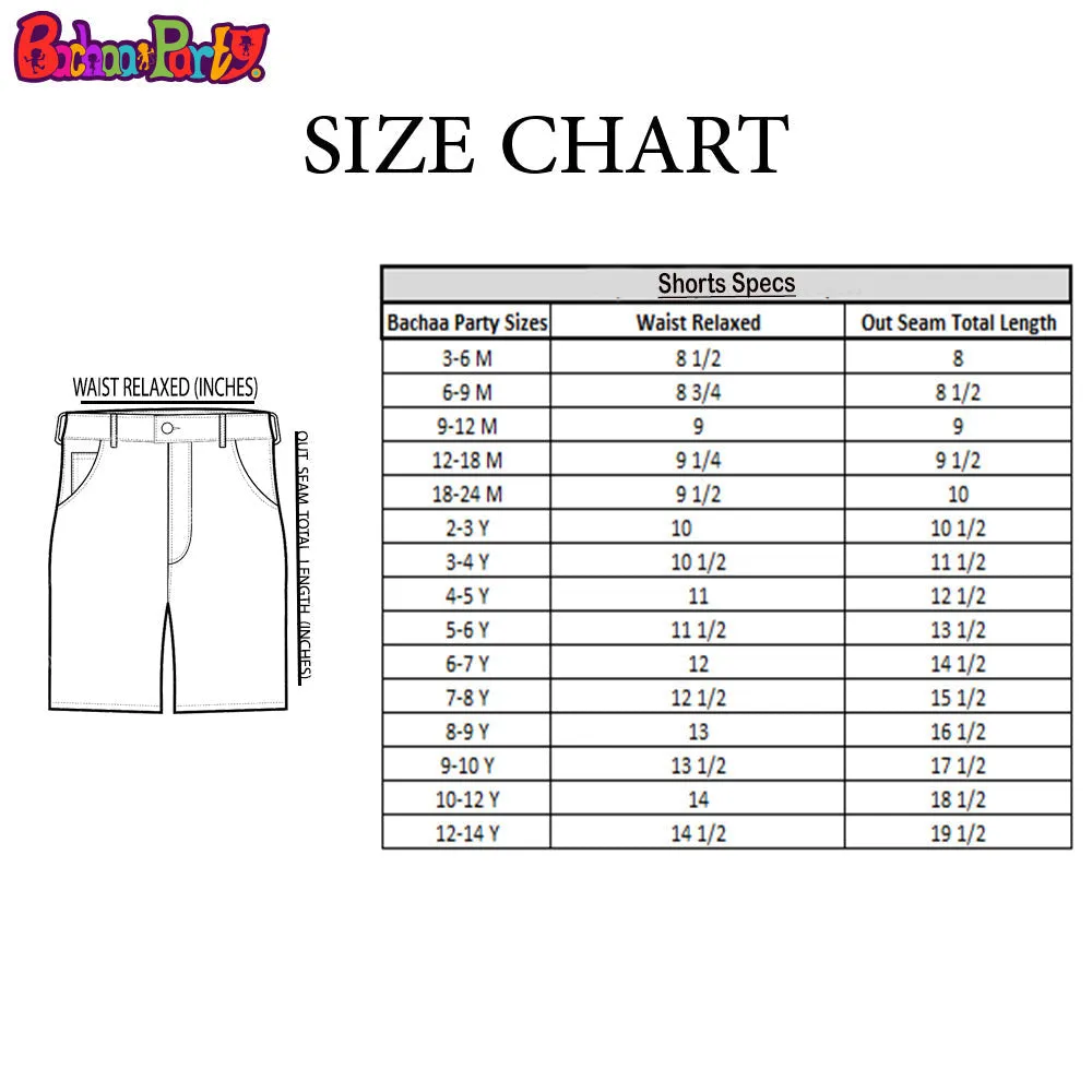 Boys Cotton Short Skate - KHAKI