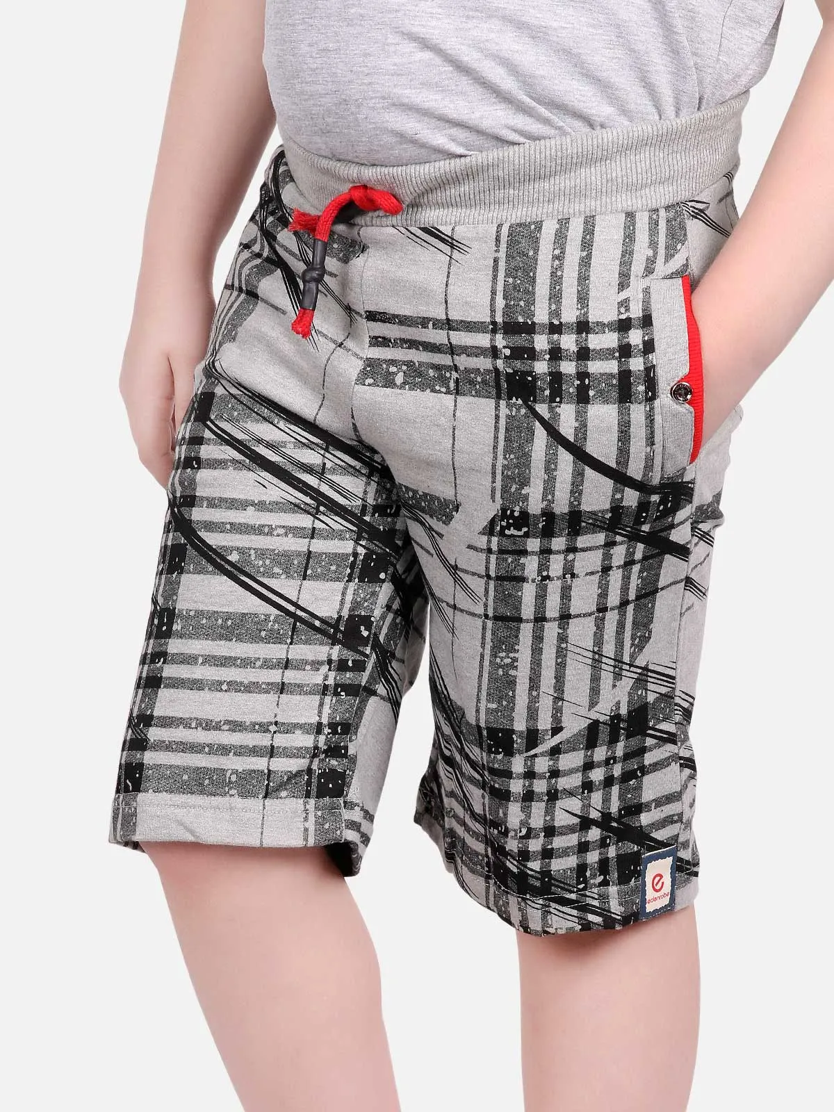 Boys Grey Shorts - EBBSK18-009