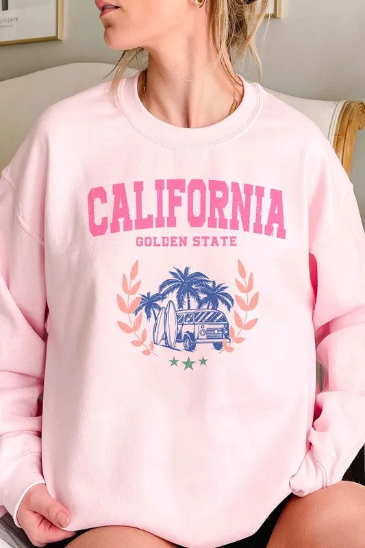 CALIFORNIA GOLDEN STATE GRAPHIC SWEATSHIRT *Online Only*