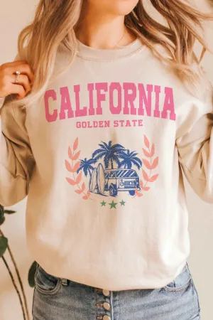 CALIFORNIA GOLDEN STATE GRAPHIC SWEATSHIRT *Online Only*