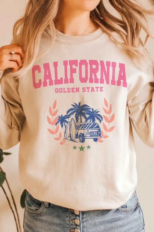 CALIFORNIA GOLDEN STATE GRAPHIC SWEATSHIRT *Online Only*