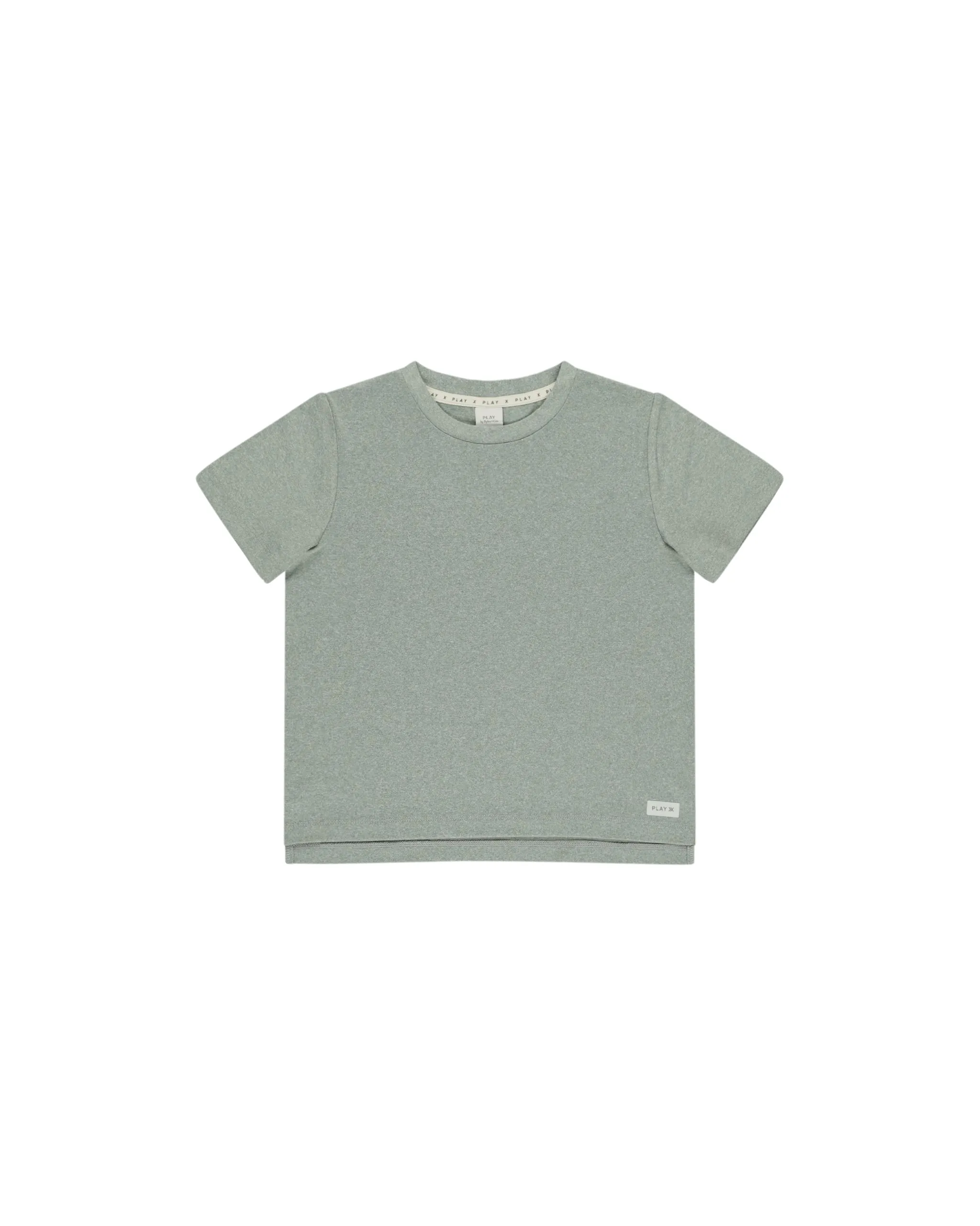 Cove Essential Tee, Heathered Eucalyptus