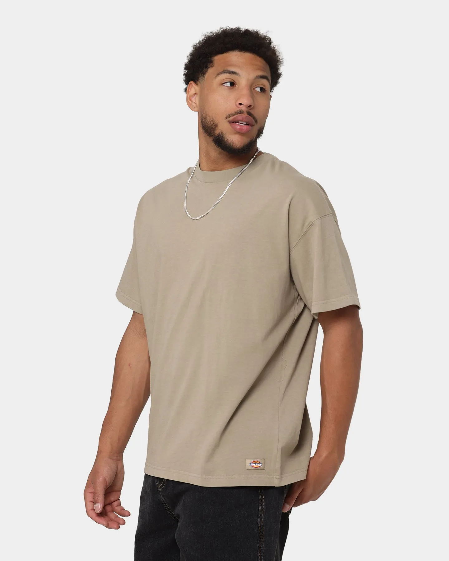 Dickies 330 Drop Shoulder Box Fit T-Shirt Khaki