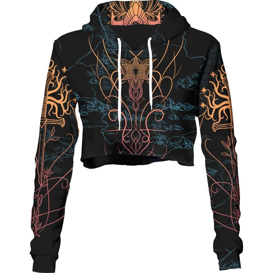 Elven Crop Hoodie
