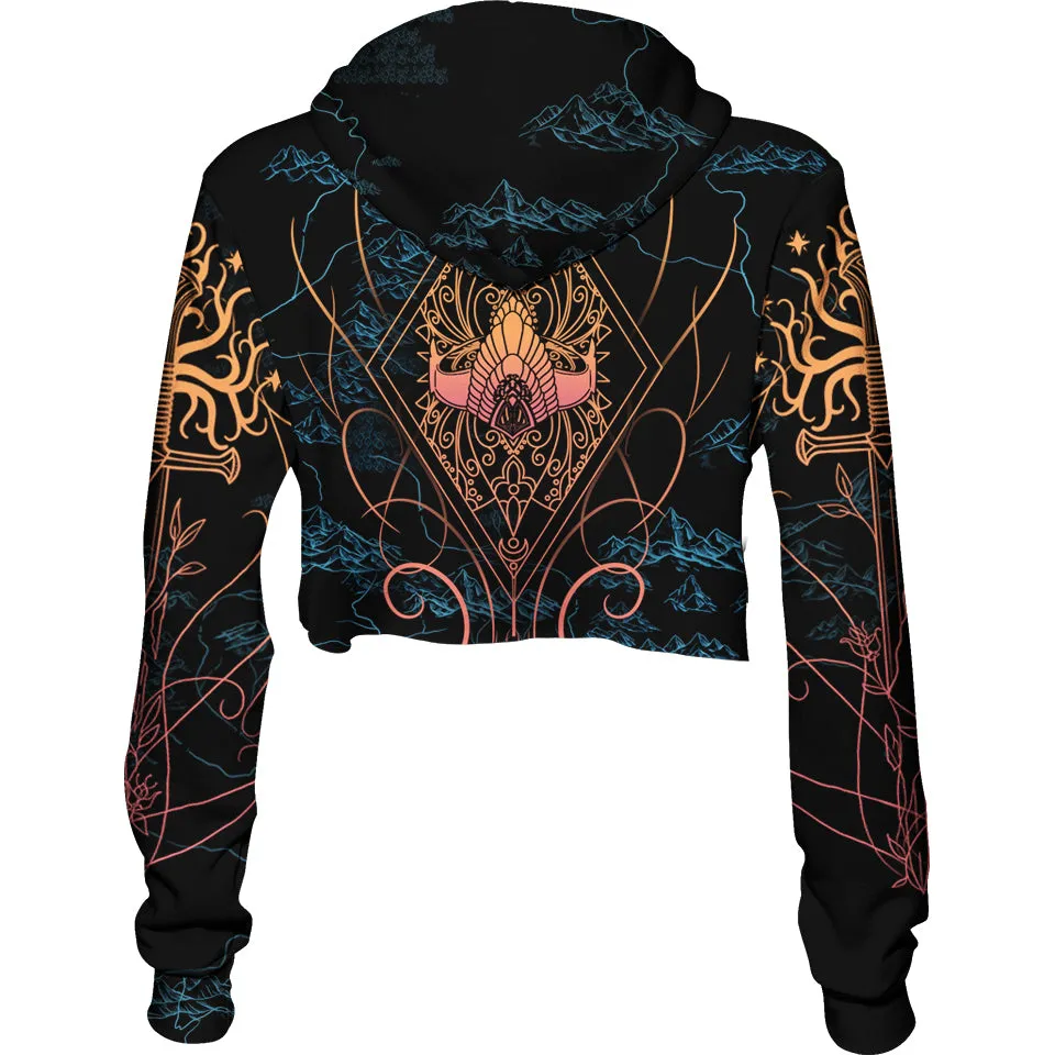 Elven Crop Hoodie