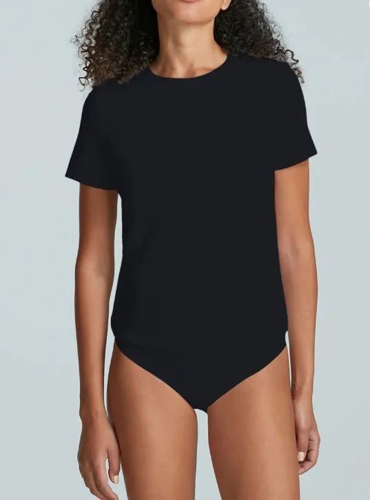 Essential Cotton Crew Bodysuit