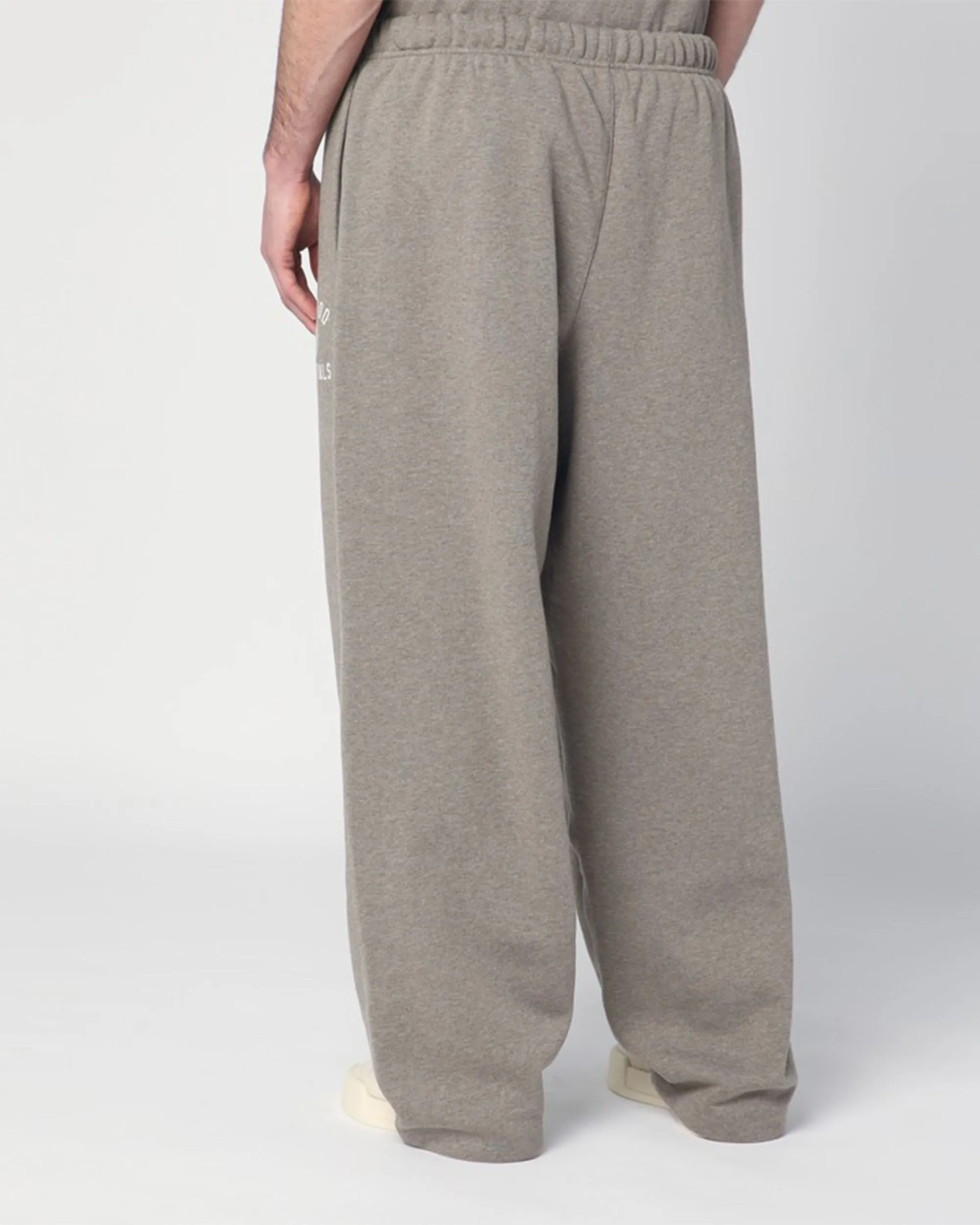 Fleece Relaxed Sweatpant 'University' - Heather Gray