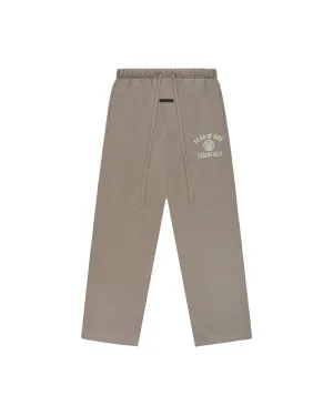 Fleece Relaxed Sweatpant 'University' - Heather Gray