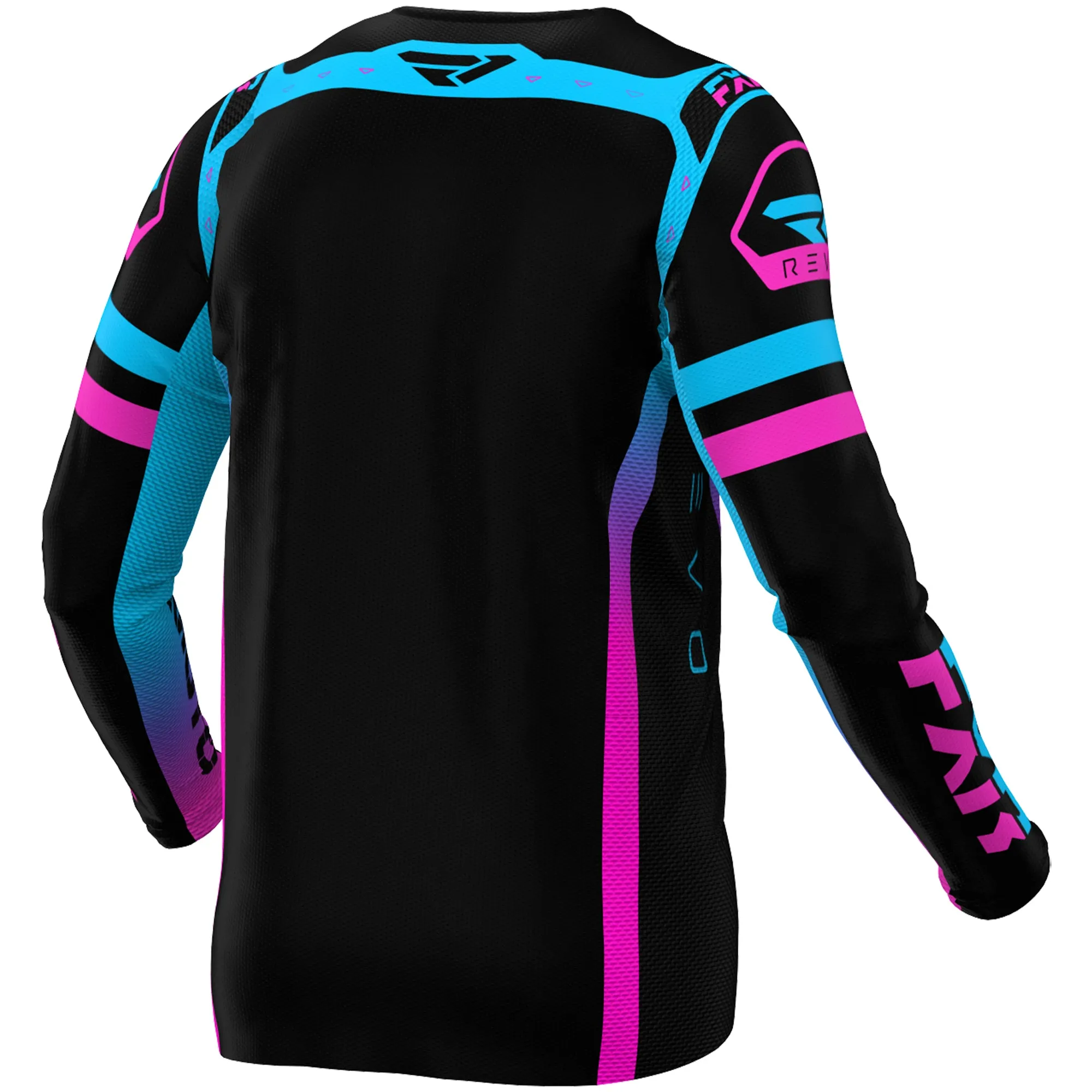 FXR Youth Revo Pro MX LE Offroad Jersey Nightclub Black