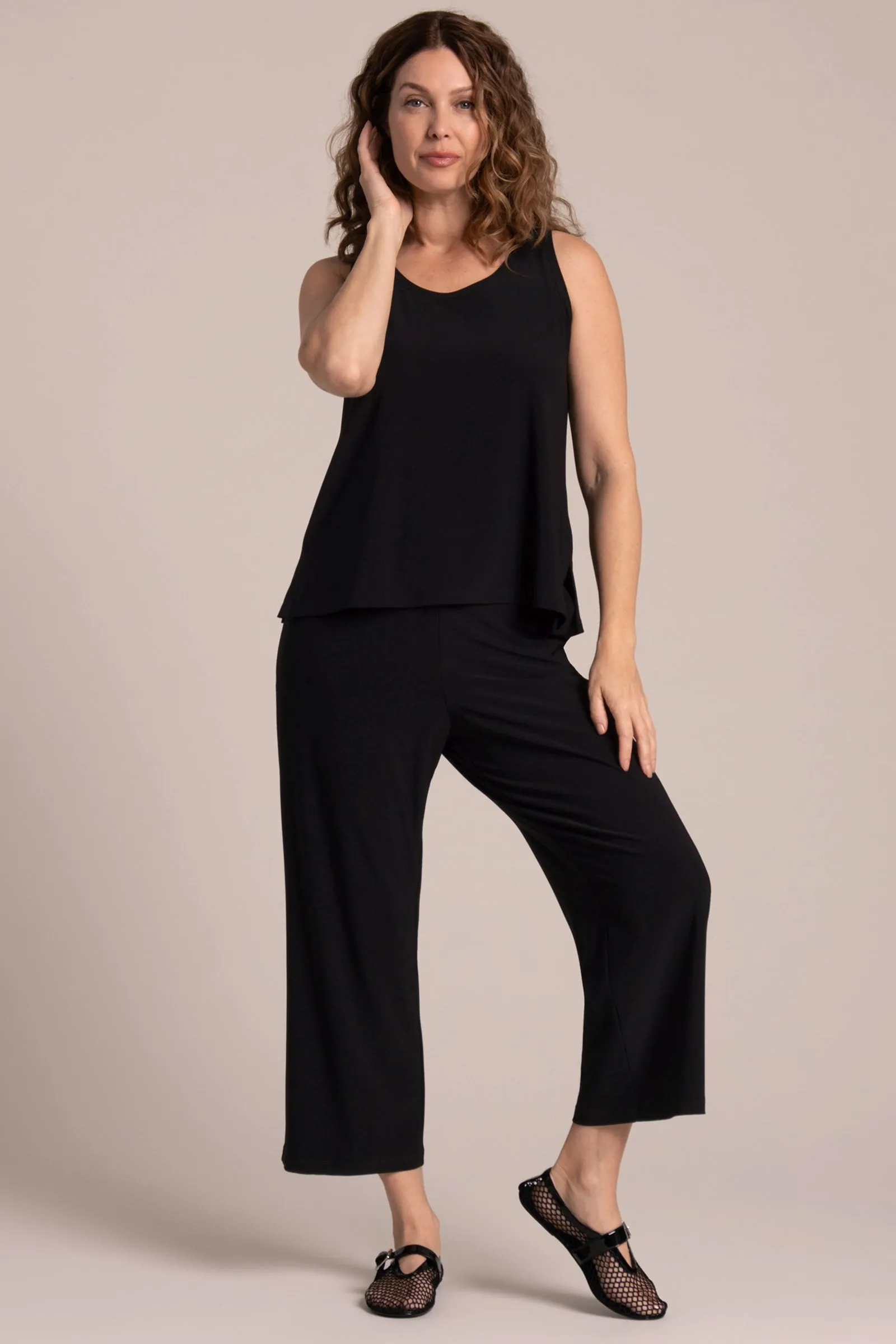 Go To Tank Relax Short | Black