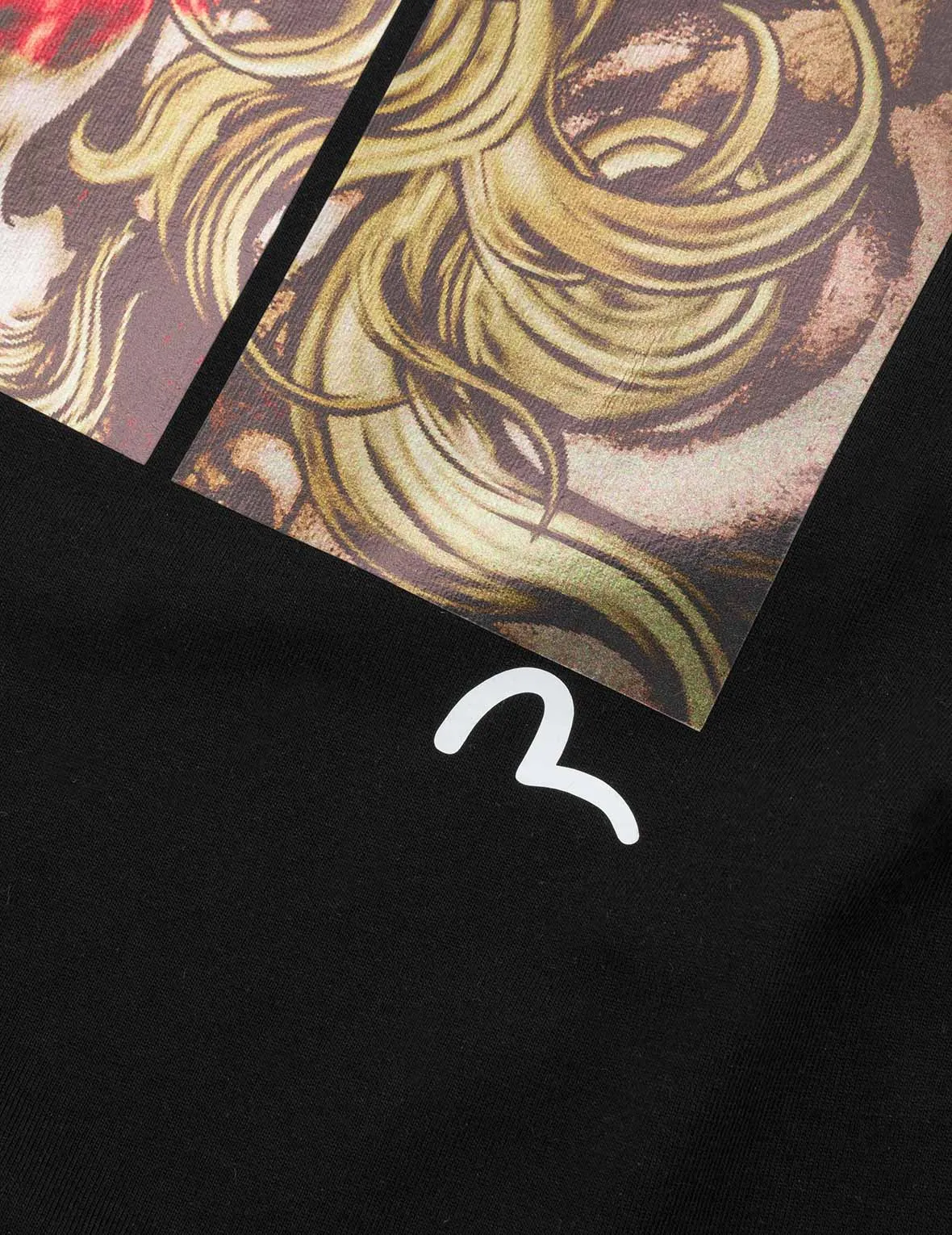 Hakutaku Seagull Print Relax Fit T-Shirt