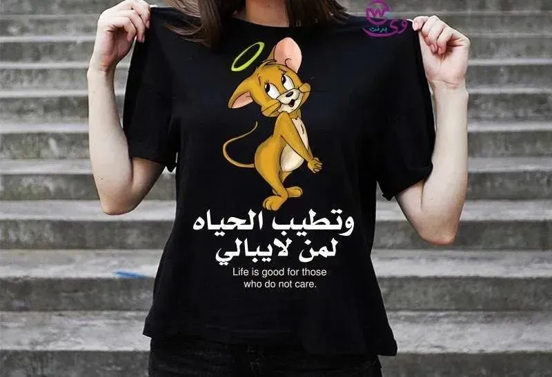 Half sleeve T-shirt -Comic-C