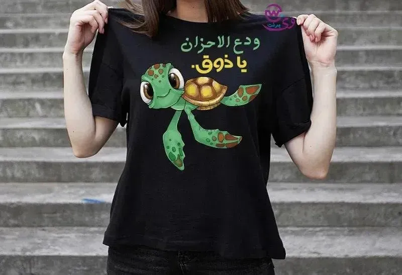 Half sleeve T-shirt -Comic-C