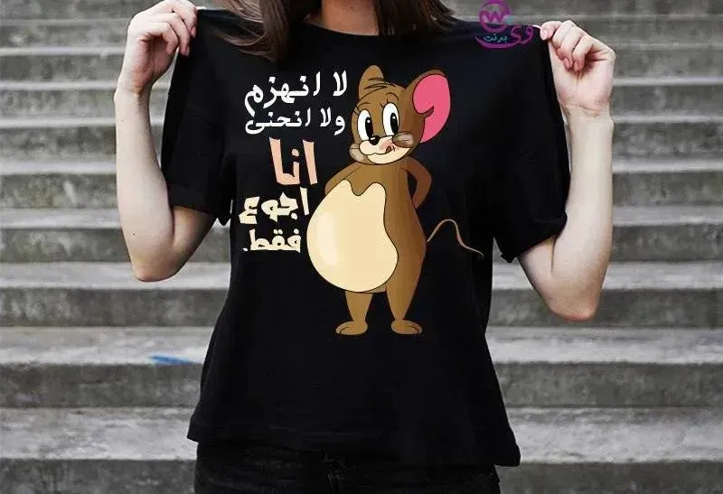 Half sleeve T-shirt -Comic-C