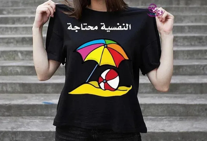 Half sleeve T-shirt -Comic-C