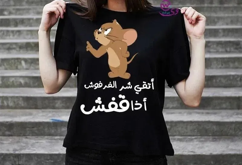 Half sleeve T-shirt -Comic-C