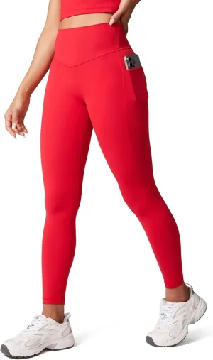 Hugcurve No Front Seam High Waisted Workout Leggings with Pockets for Women Buttery Soft Yoga Pants Gym Tights - 25''