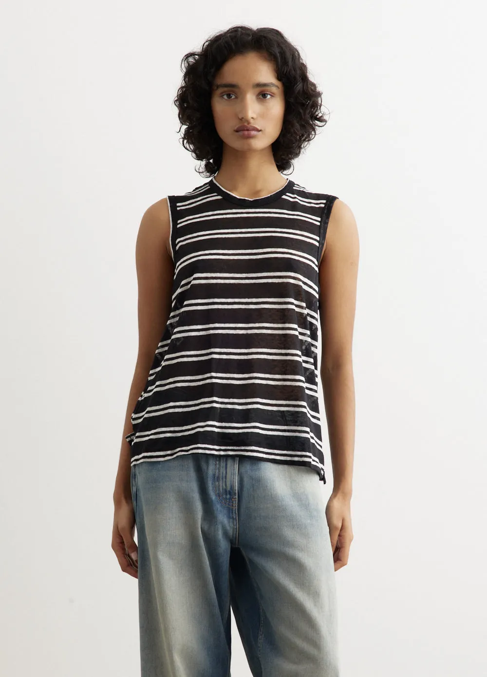 Linen Jersey Heritage Tank