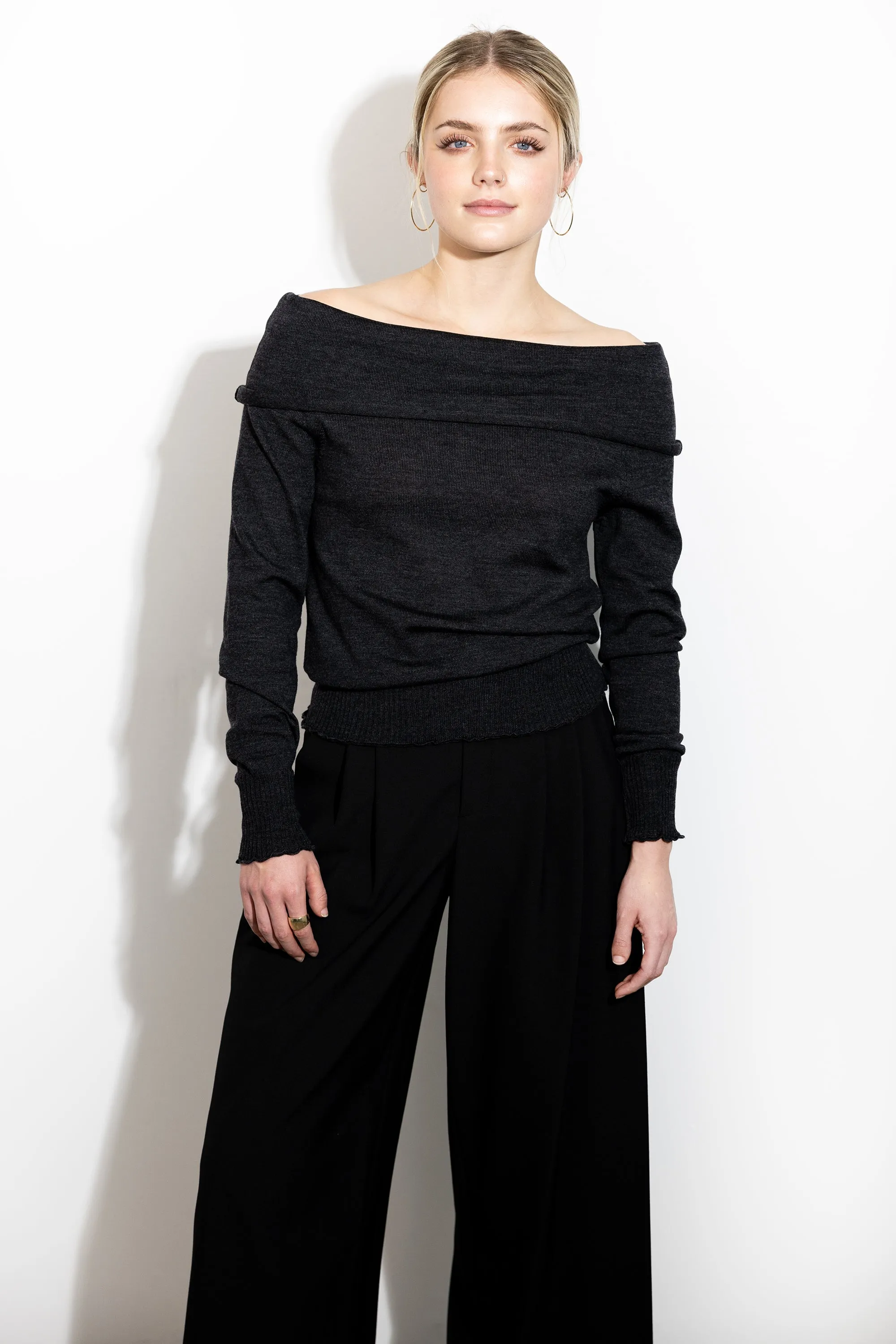 Lumi Sweater - Charcoal
