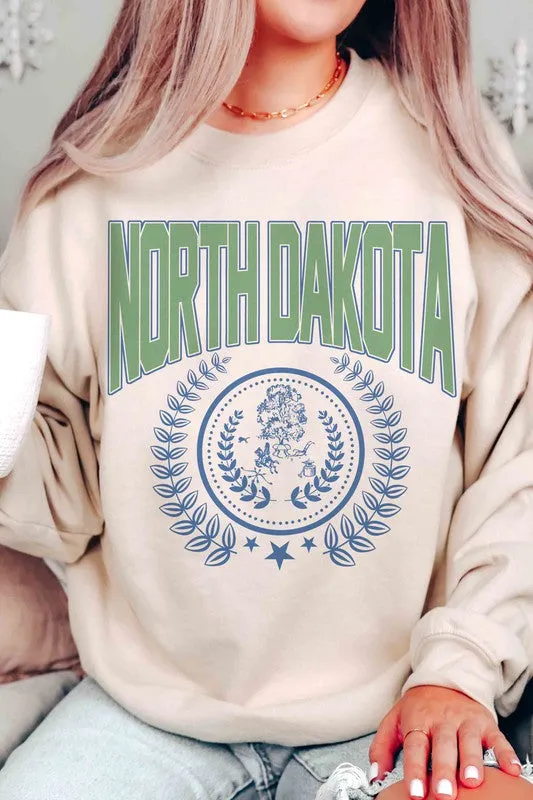 NORTH DAKOTA STATE WREATH Graphic Sweatshirt *Online Only*