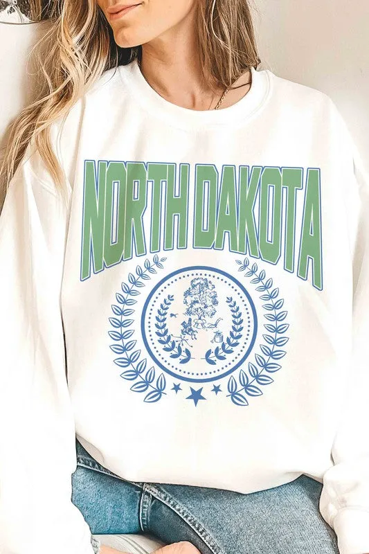 NORTH DAKOTA STATE WREATH Graphic Sweatshirt *Online Only*
