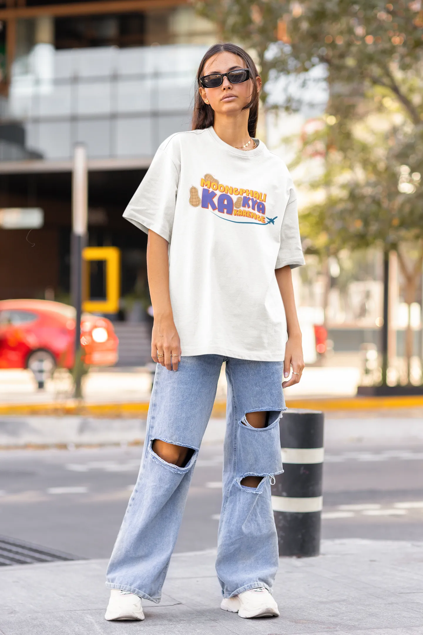 Official Crew Groundnut on Board Oversize T-shirt