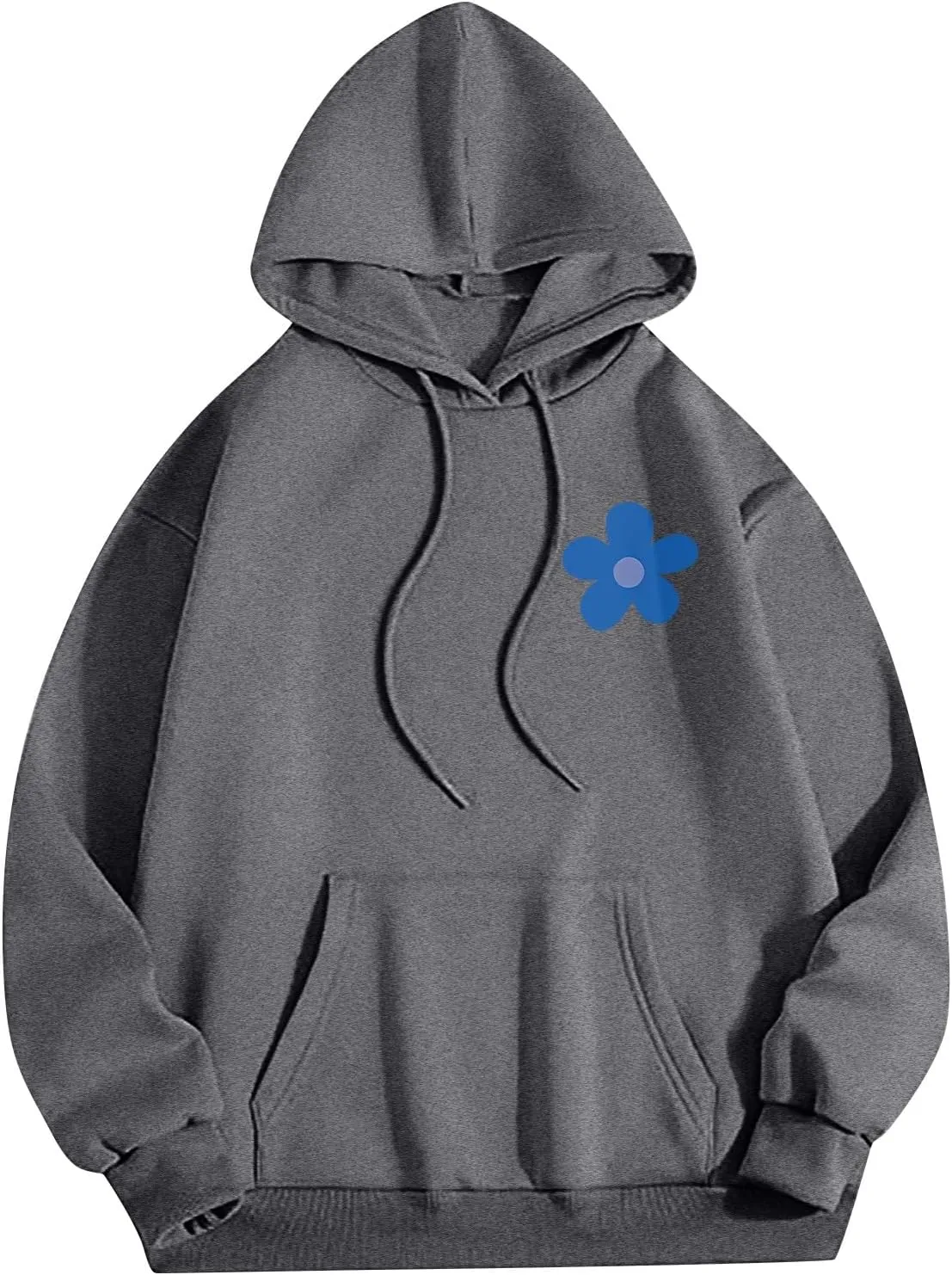 Oversized Hoodies for Women Plus Size Casual Graphic Sweatshirts Y2K Teen Girl Pullover Top Trendy Fall Clothes 2024