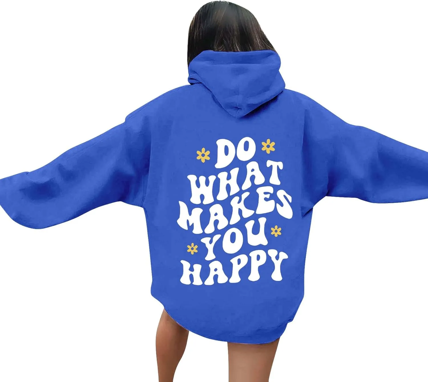 Oversized Hoodies for Women Plus Size Casual Graphic Sweatshirts Y2K Teen Girl Pullover Top Trendy Fall Clothes 2024