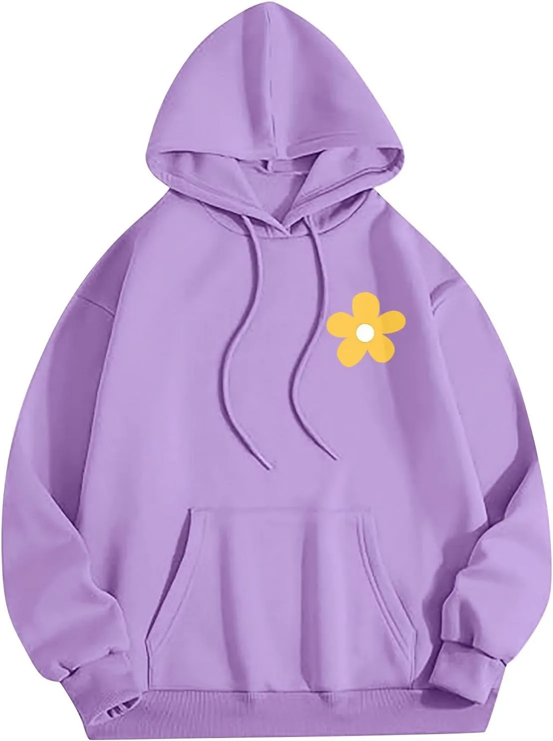 Oversized Hoodies for Women Plus Size Casual Graphic Sweatshirts Y2K Teen Girl Pullover Top Trendy Fall Clothes 2024