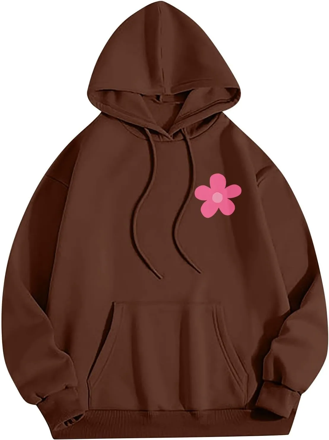Oversized Hoodies for Women Plus Size Casual Graphic Sweatshirts Y2K Teen Girl Pullover Top Trendy Fall Clothes 2024