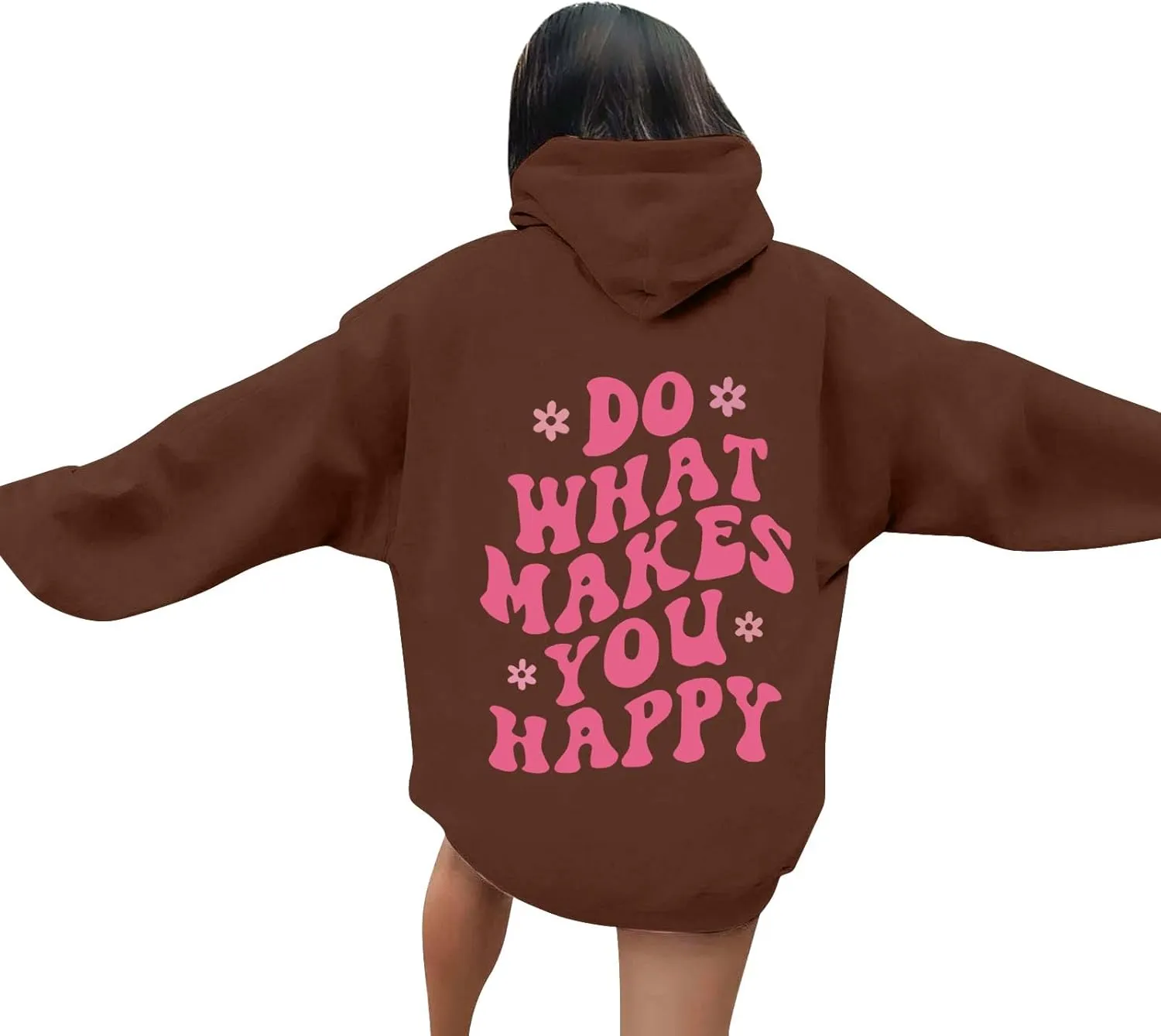 Oversized Hoodies for Women Plus Size Casual Graphic Sweatshirts Y2K Teen Girl Pullover Top Trendy Fall Clothes 2024