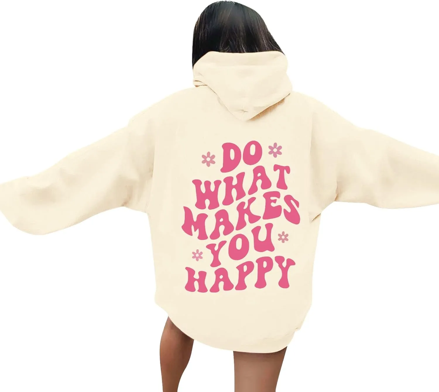 Oversized Hoodies for Women Plus Size Casual Graphic Sweatshirts Y2K Teen Girl Pullover Top Trendy Fall Clothes 2024