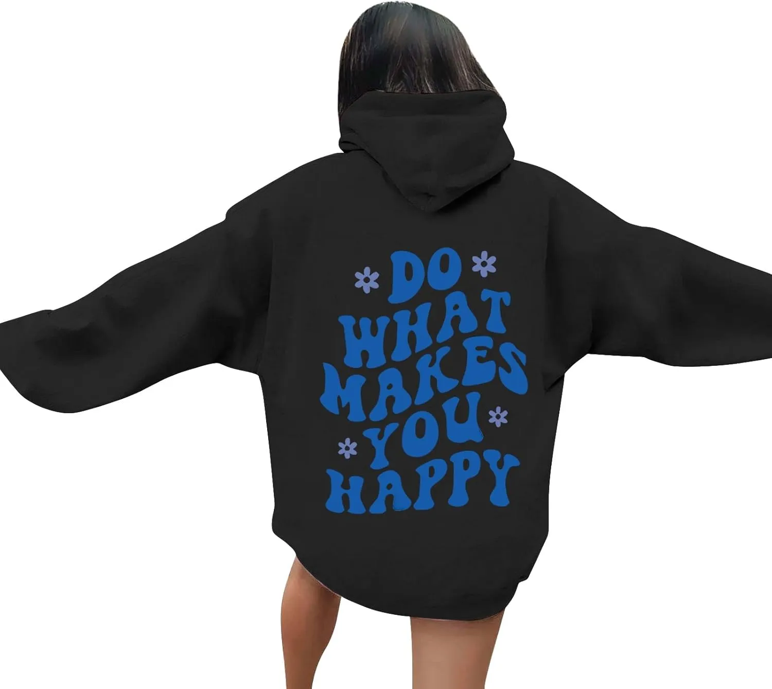 Oversized Hoodies for Women Plus Size Casual Graphic Sweatshirts Y2K Teen Girl Pullover Top Trendy Fall Clothes 2024