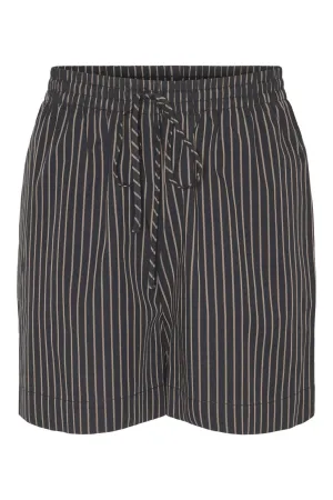 Pieces - Pcpenny Shorts Camp Mm - 4586943 Black Fossil