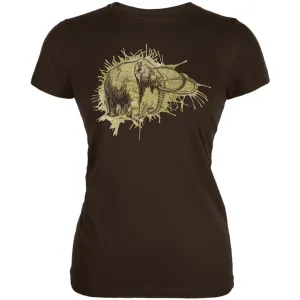 Prehistoric Beasts Wooly Mammoth Juniors Soft T Shirt