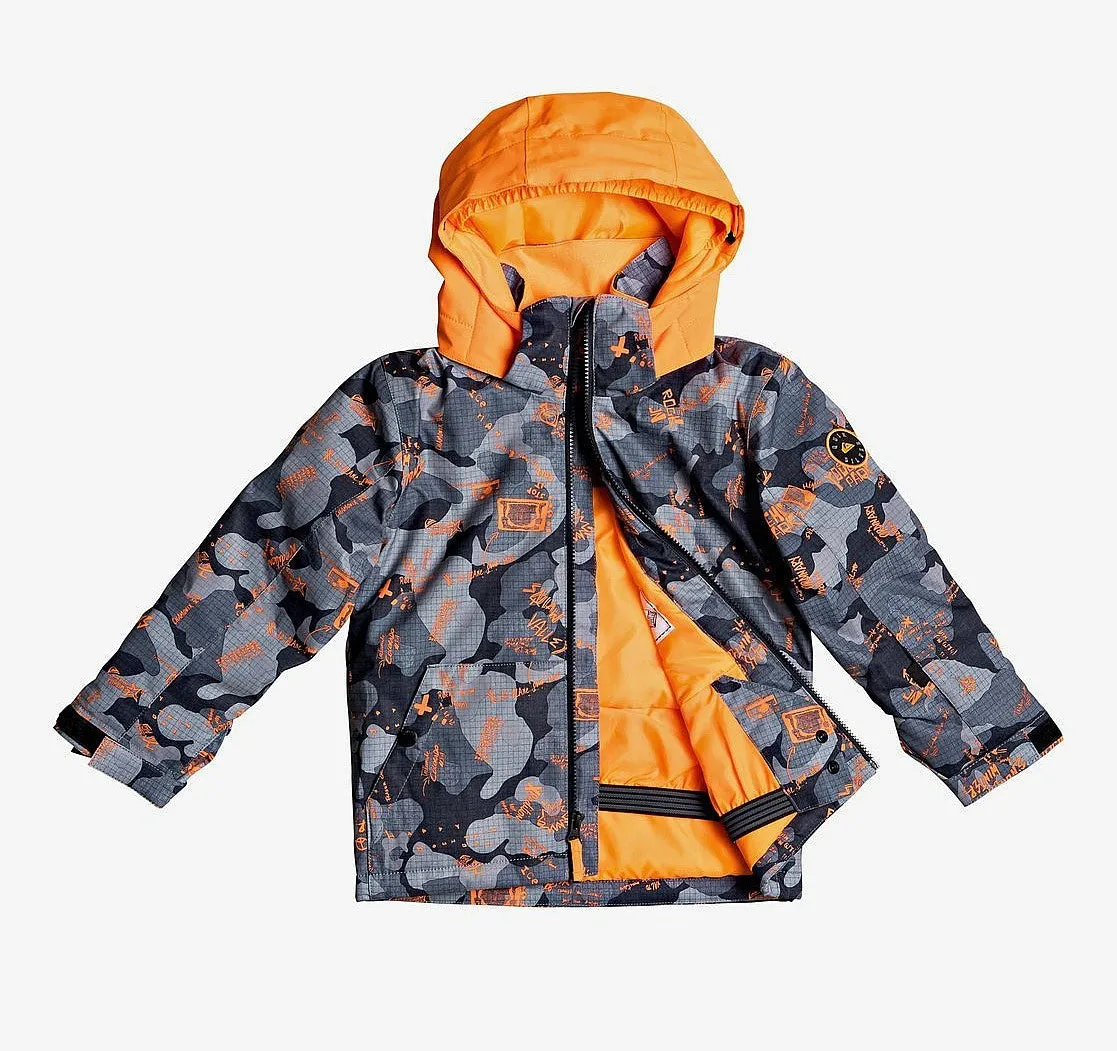 Quiksilver Little Mission Boys Ski Jacket - Orange