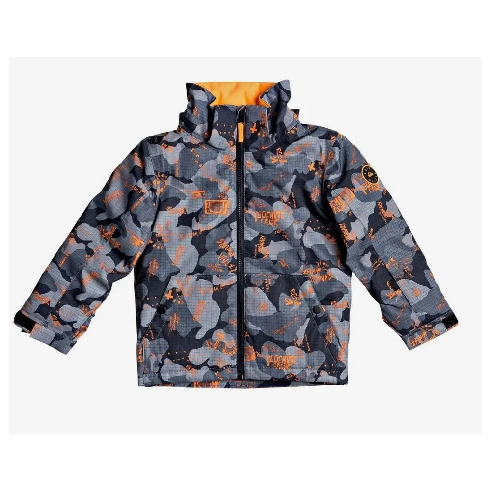 Quiksilver Little Mission Boys Ski Jacket - Orange