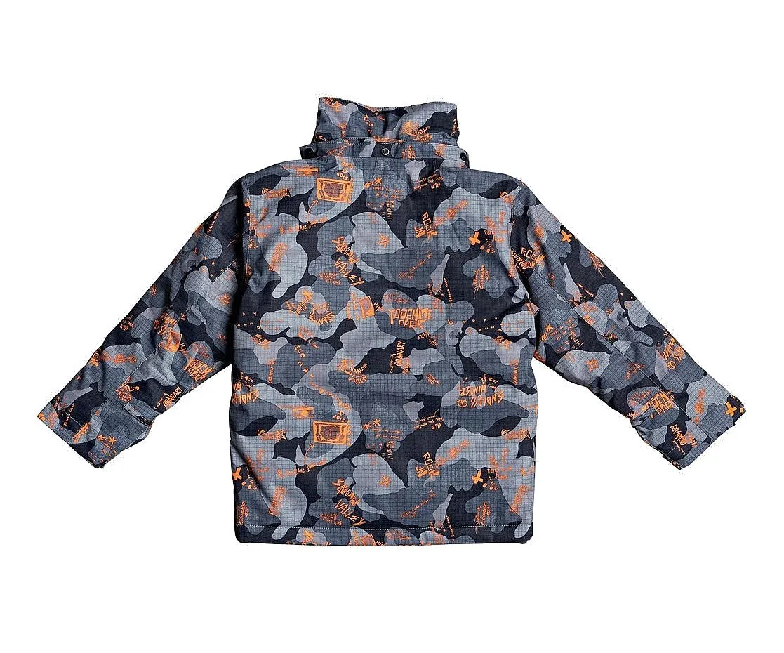 Quiksilver Little Mission Boys Ski Jacket - Orange