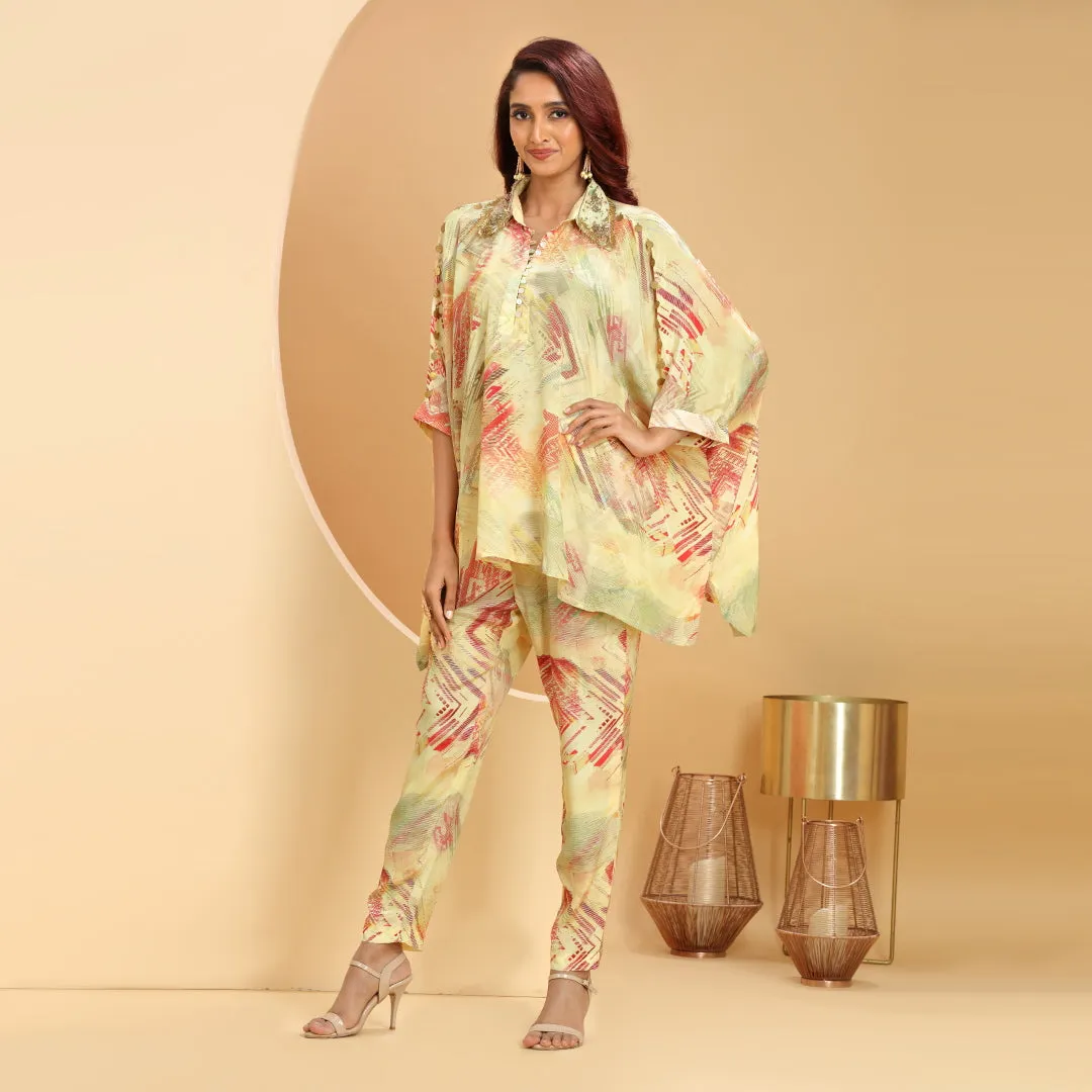 Relaxed Yellow Co-ord Set