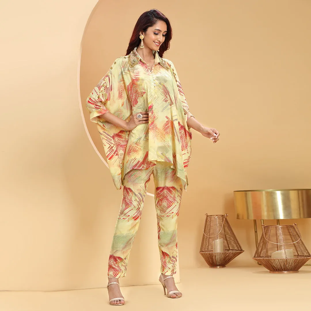 Relaxed Yellow Co-ord Set