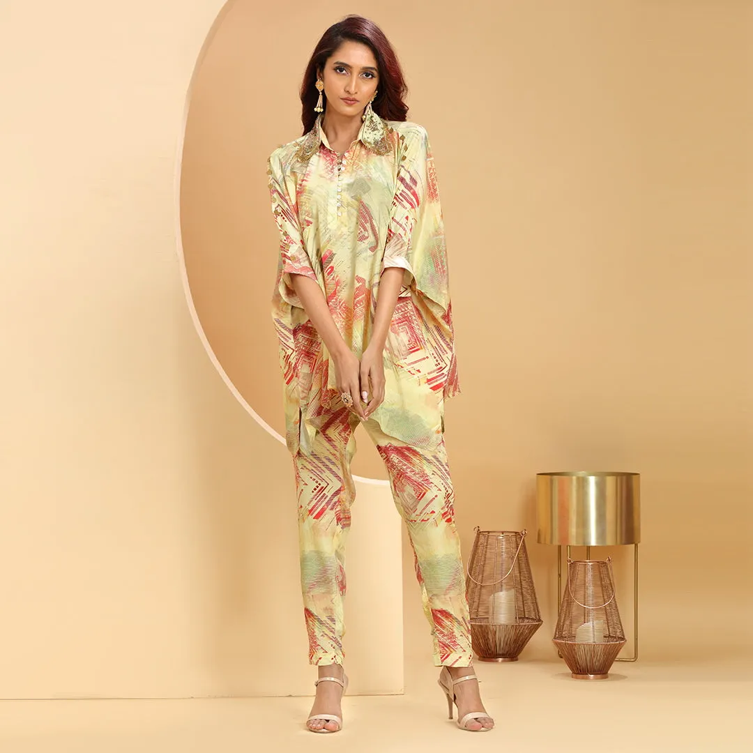 Relaxed Yellow Co-ord Set