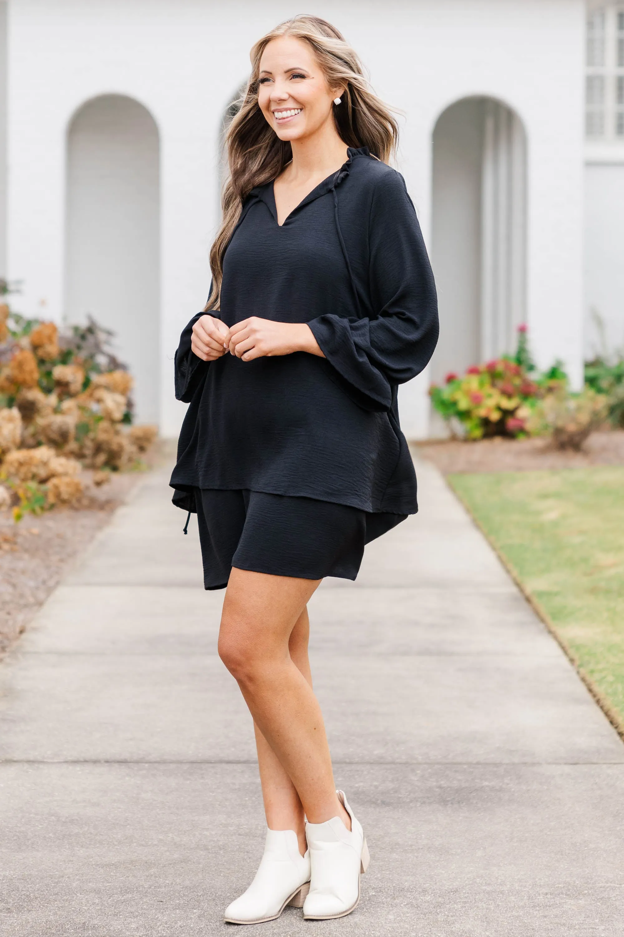 Reply For Me Dress, Black