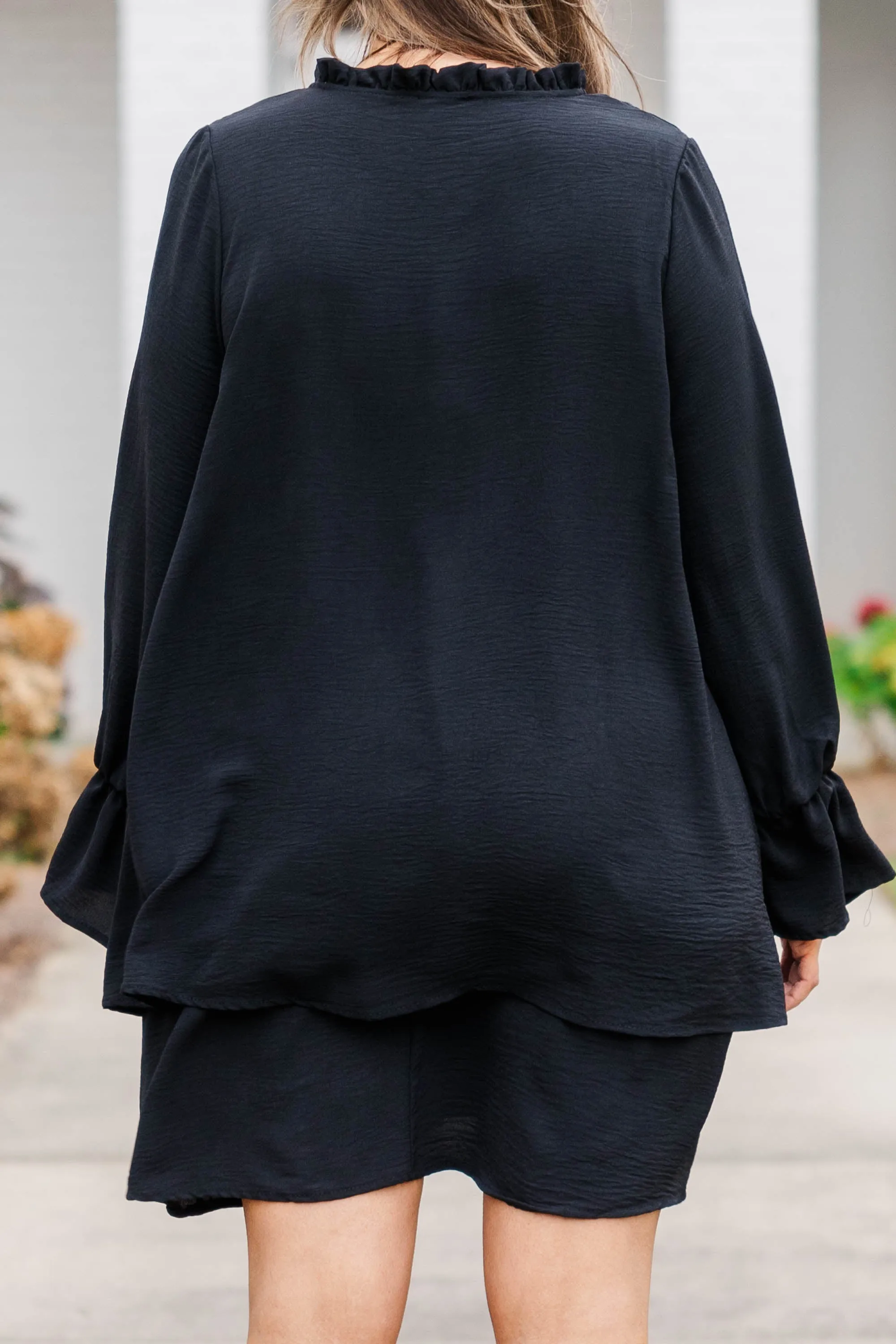 Reply For Me Dress, Black