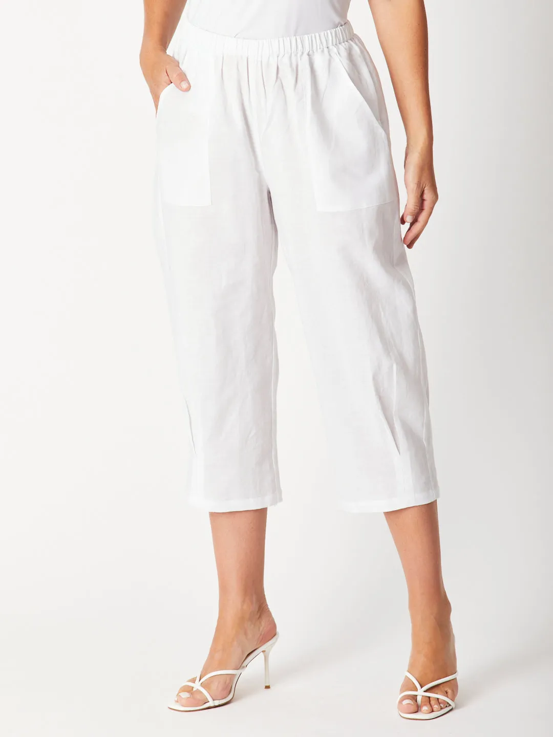 ROMY RELAXED PANT - White 29226 - sw