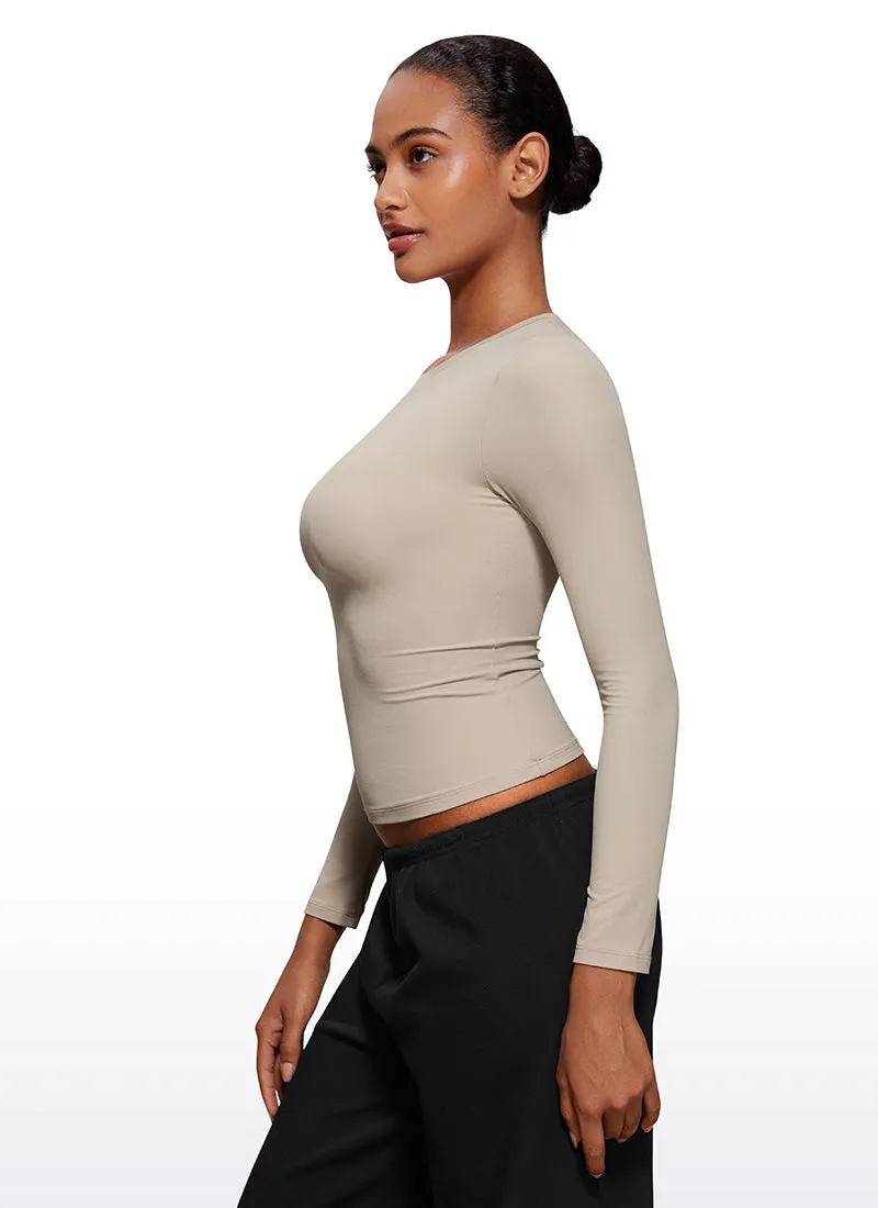 Softembrace Tight Fit Long Sleeve Shirts